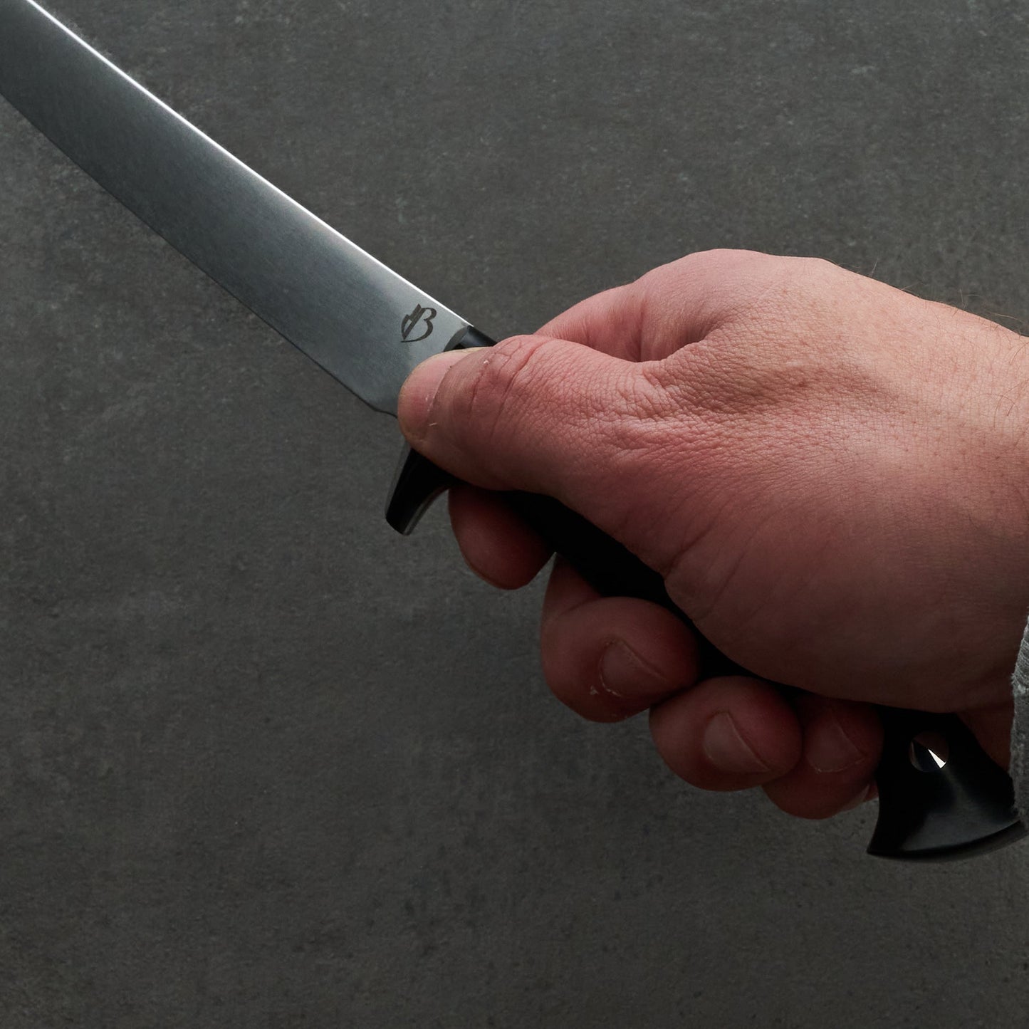 Boning Knife 160mm AEB-L Orbital Double Black Canvas Micarta & Stainless Steel – view 9