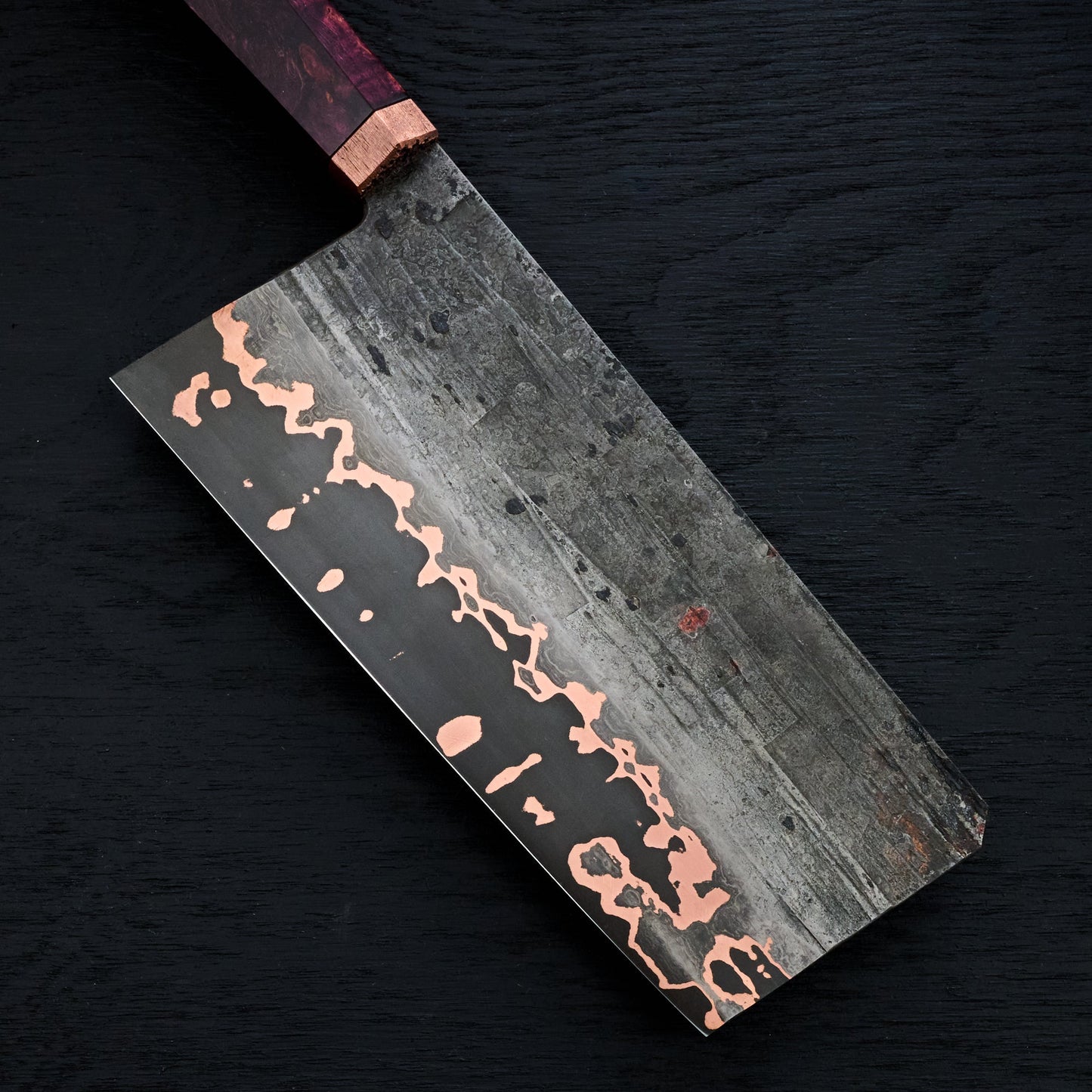 Cleaver 180mm Apex Ultra with Copper & Wrought Iron Cladding – view 7