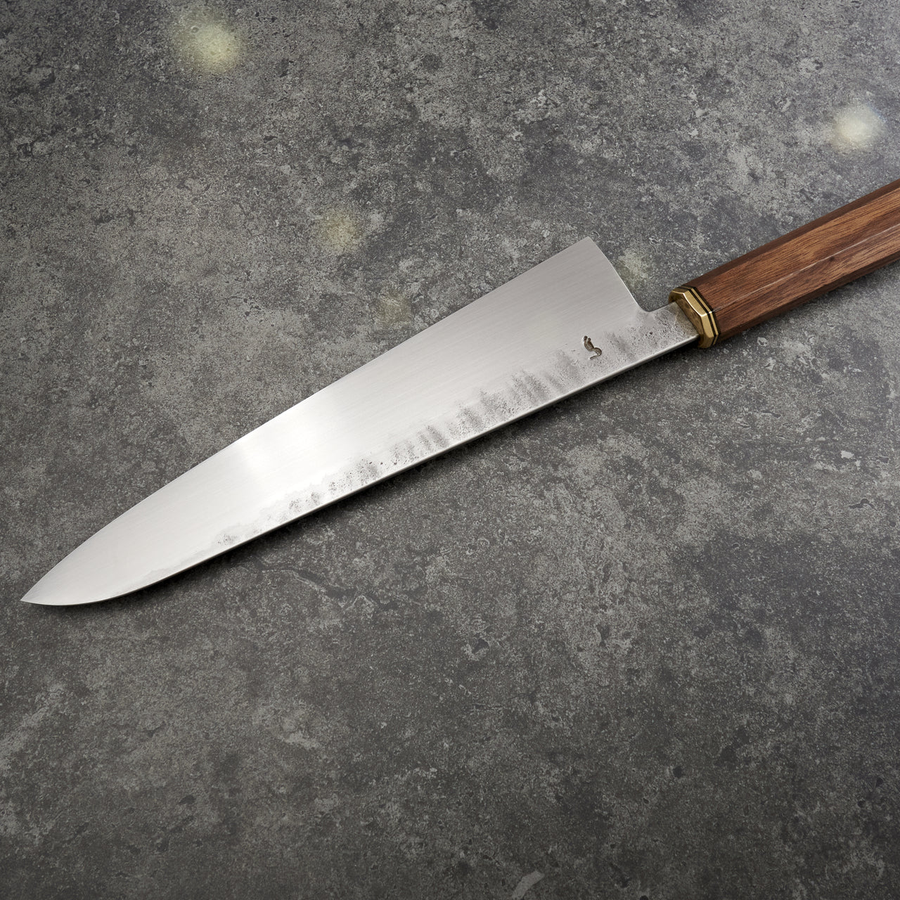 Fredrik Spåre Gyuto 220mm 2092 (52100) Nashiji with Saya - Profile