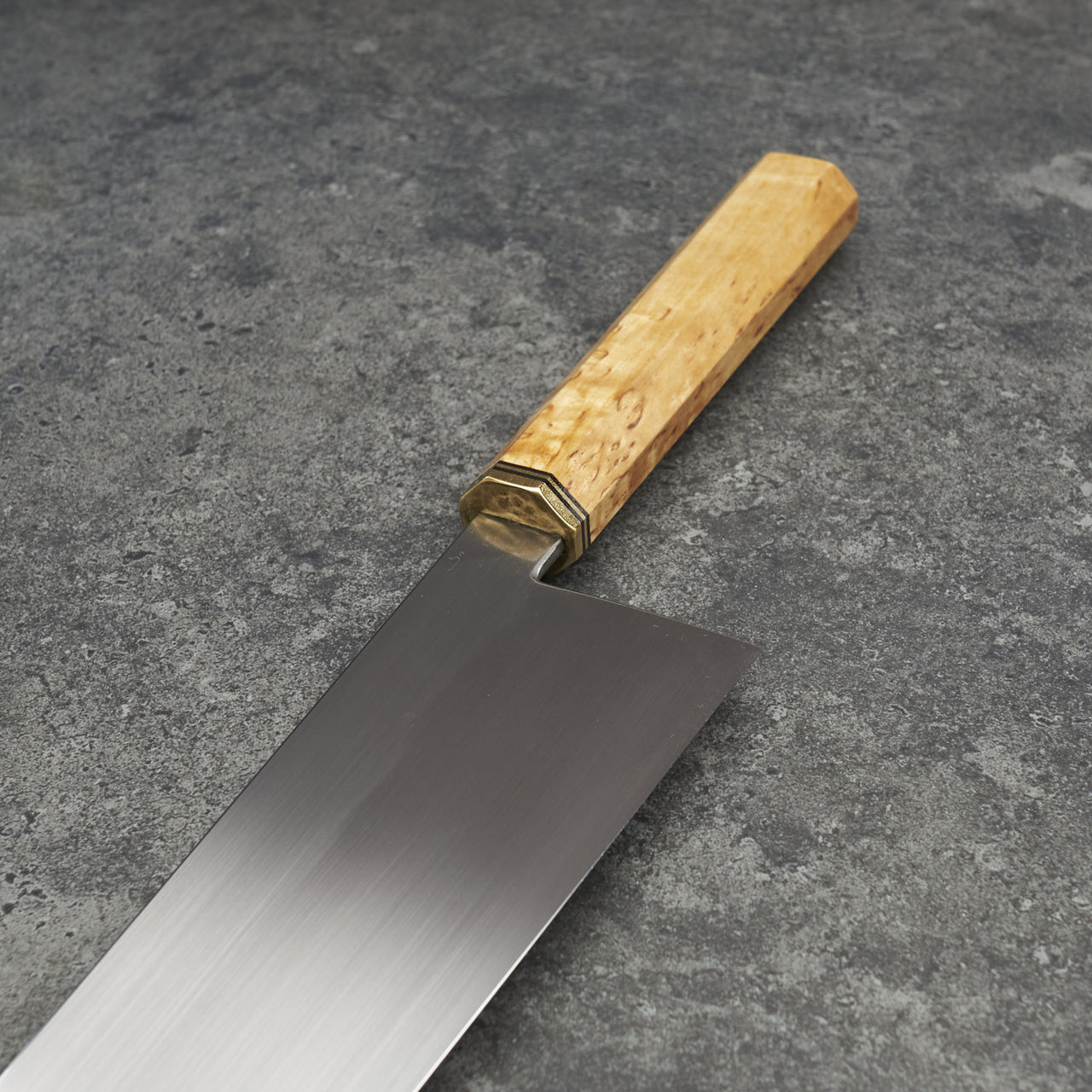 Fredrik Spåre Gyuto 220mm Honyaki 26c3 "Spicy White" - Handle