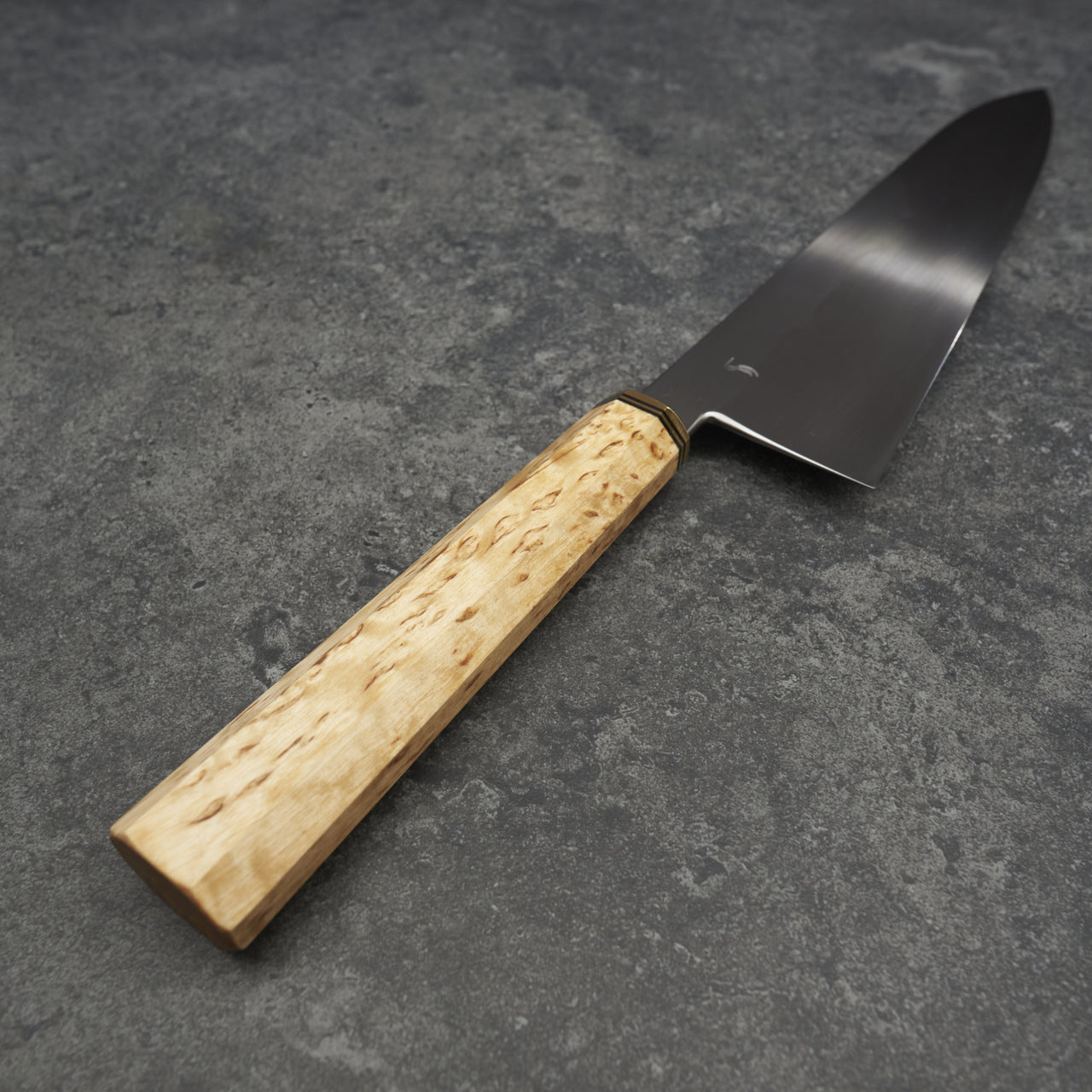Fredrik Spåre Gyuto 220mm Honyaki 26c3 "Spicy White" - Handle