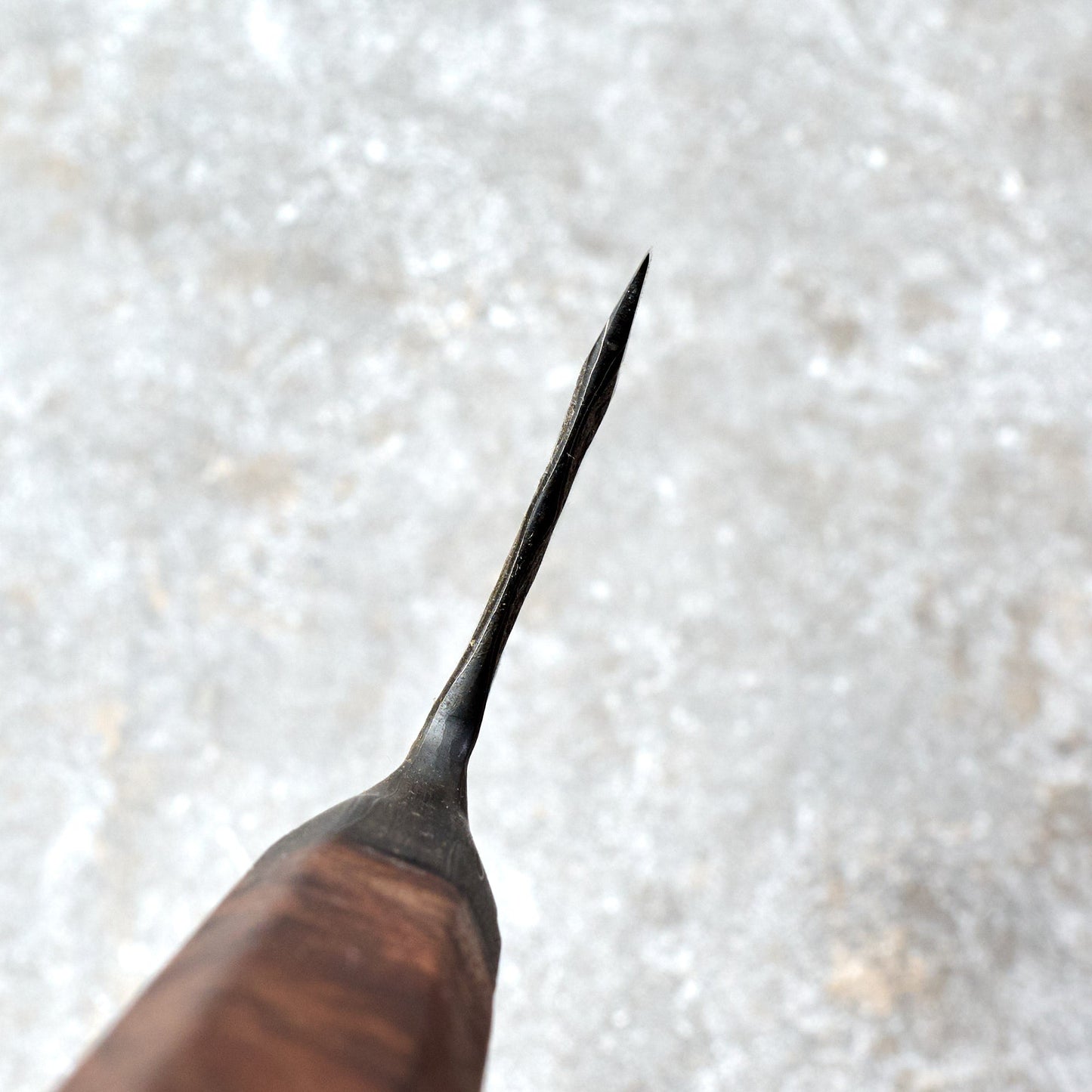 Gyuto 230mm Forged S GoMai Integral Claro Walnut – view 6