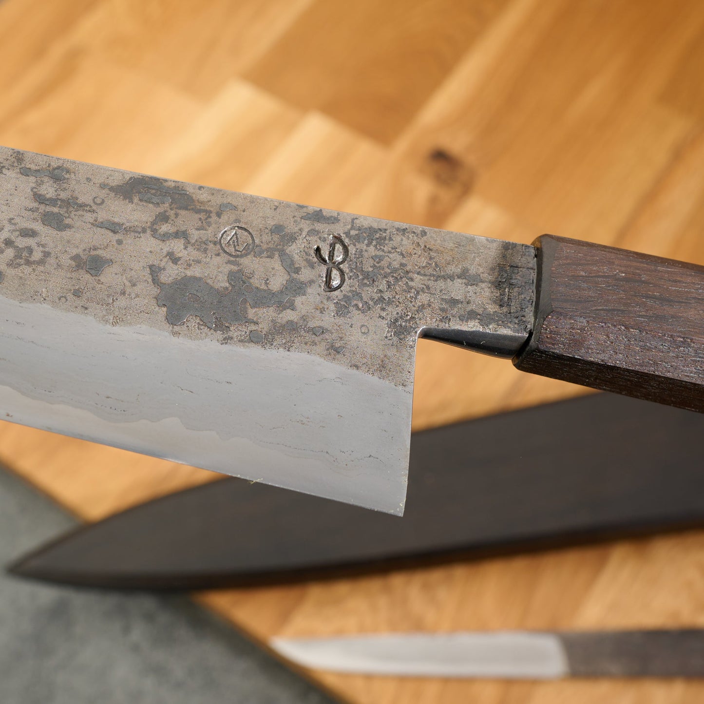 Gyuto 250mm Wrought Iron Clad Apex Ultra - Kogatana Saya – view 9