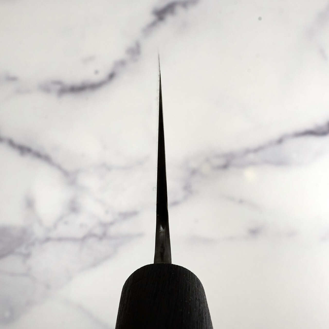 Oblivion Blades 170mm Nakiri OB Wootz with Composite Handle - Profile