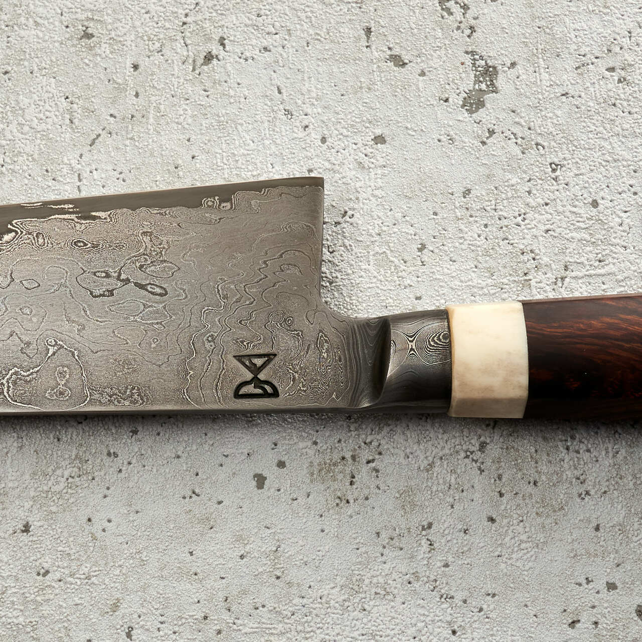 Radiona Breg Gyuto 250mm 1.2562 Damascus Clad Integral - Integral Handle