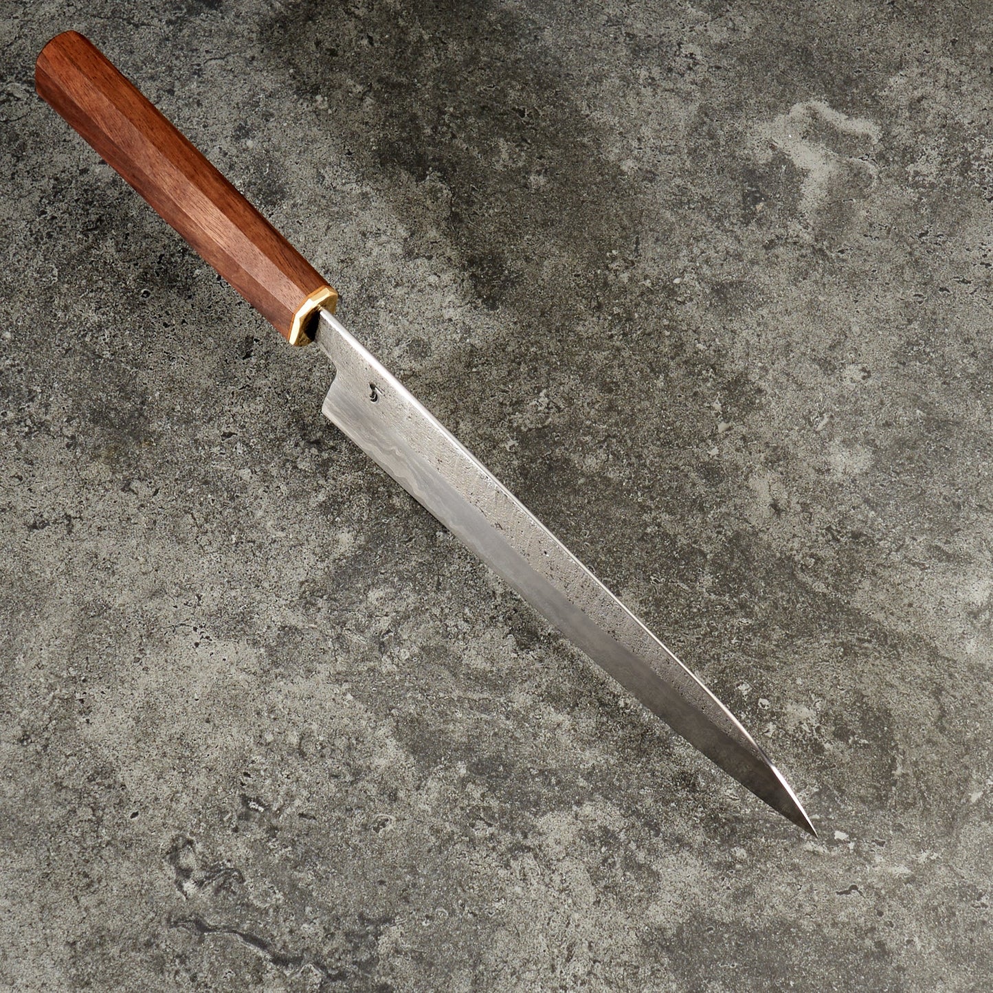 Spåre X OB Gyuto 220mm Modern Wrought Aogami Super Core – view 6