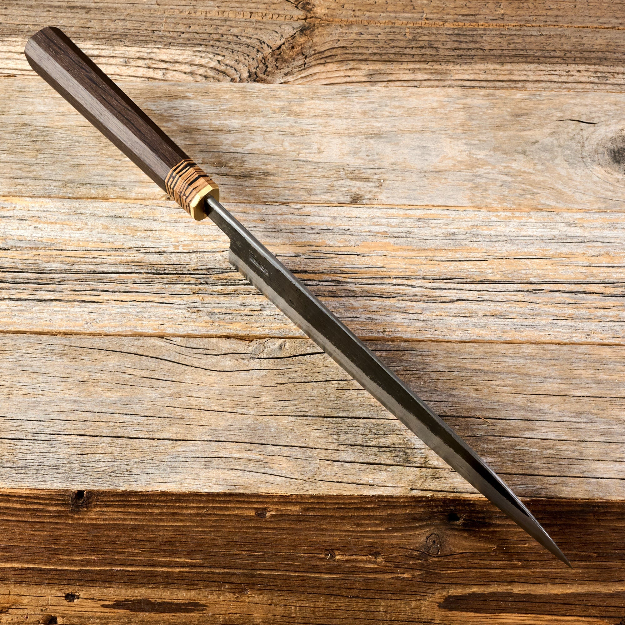 Classic Wrought Gyuto – detail view