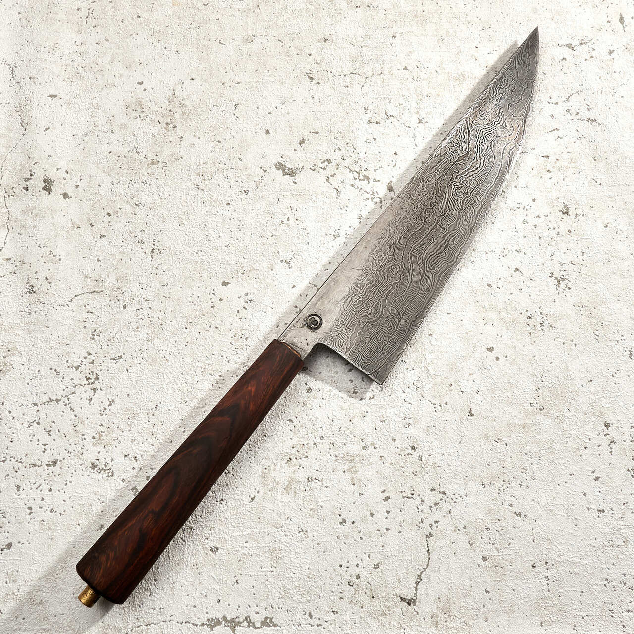 Oblivion Blades 240mm Gyuto 120 Layer Damascus Ironwood Handle - Blade