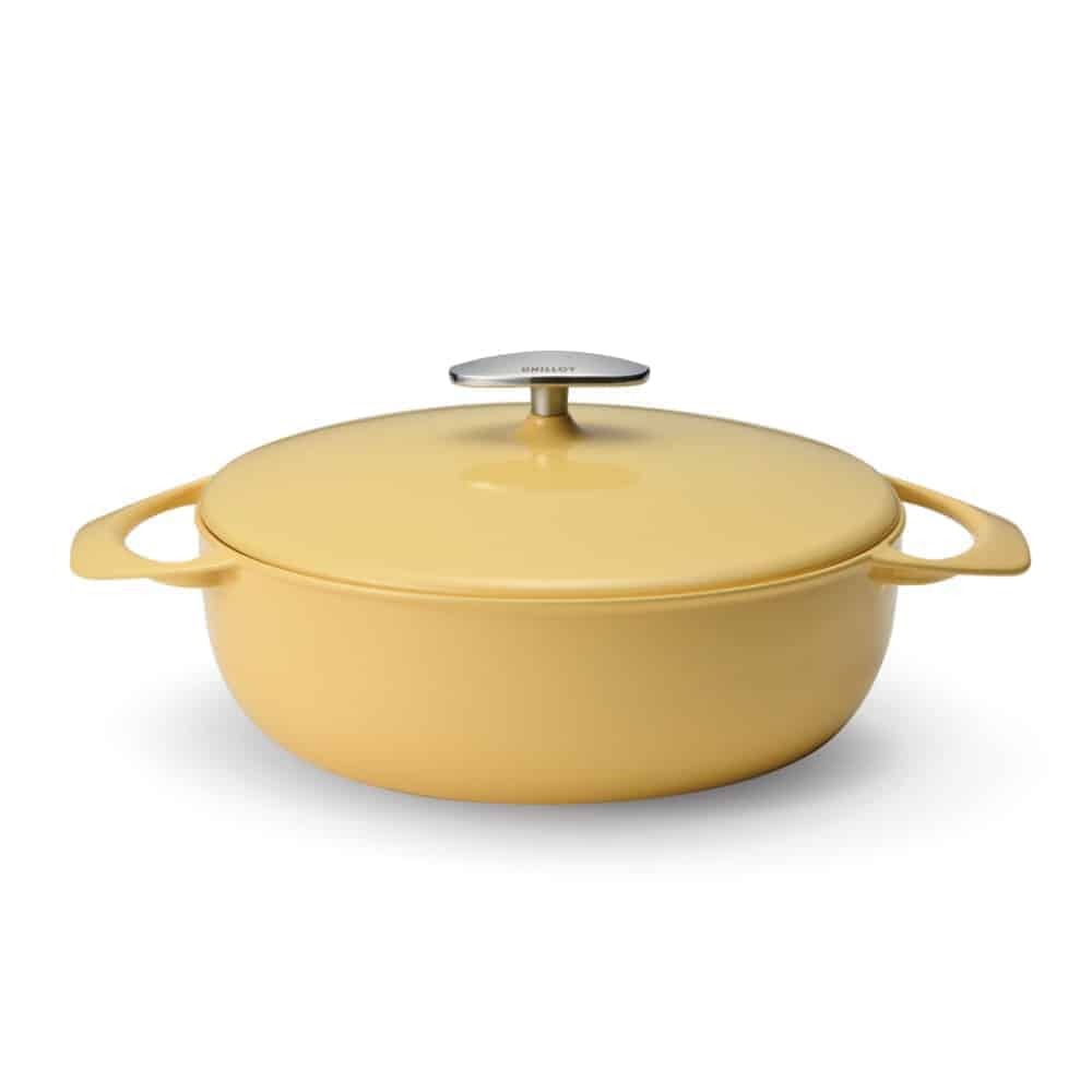 Unilloy Shallow Casserole 24cm Buttercup