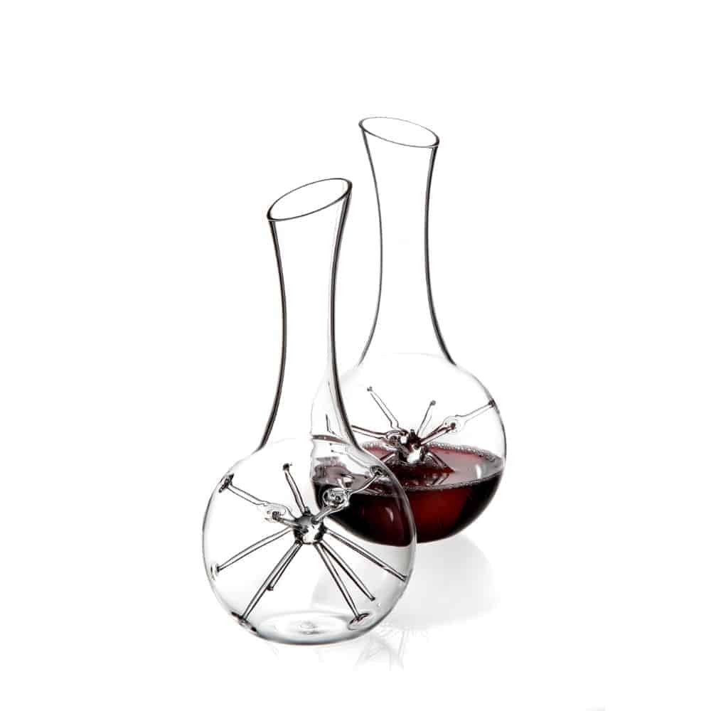 Zieher Star Decanter Caraffe Twin Set