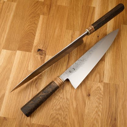 Gyuto Apex Ultra 'Birchbark & Ebonized Oak' Limited Edition – side profile