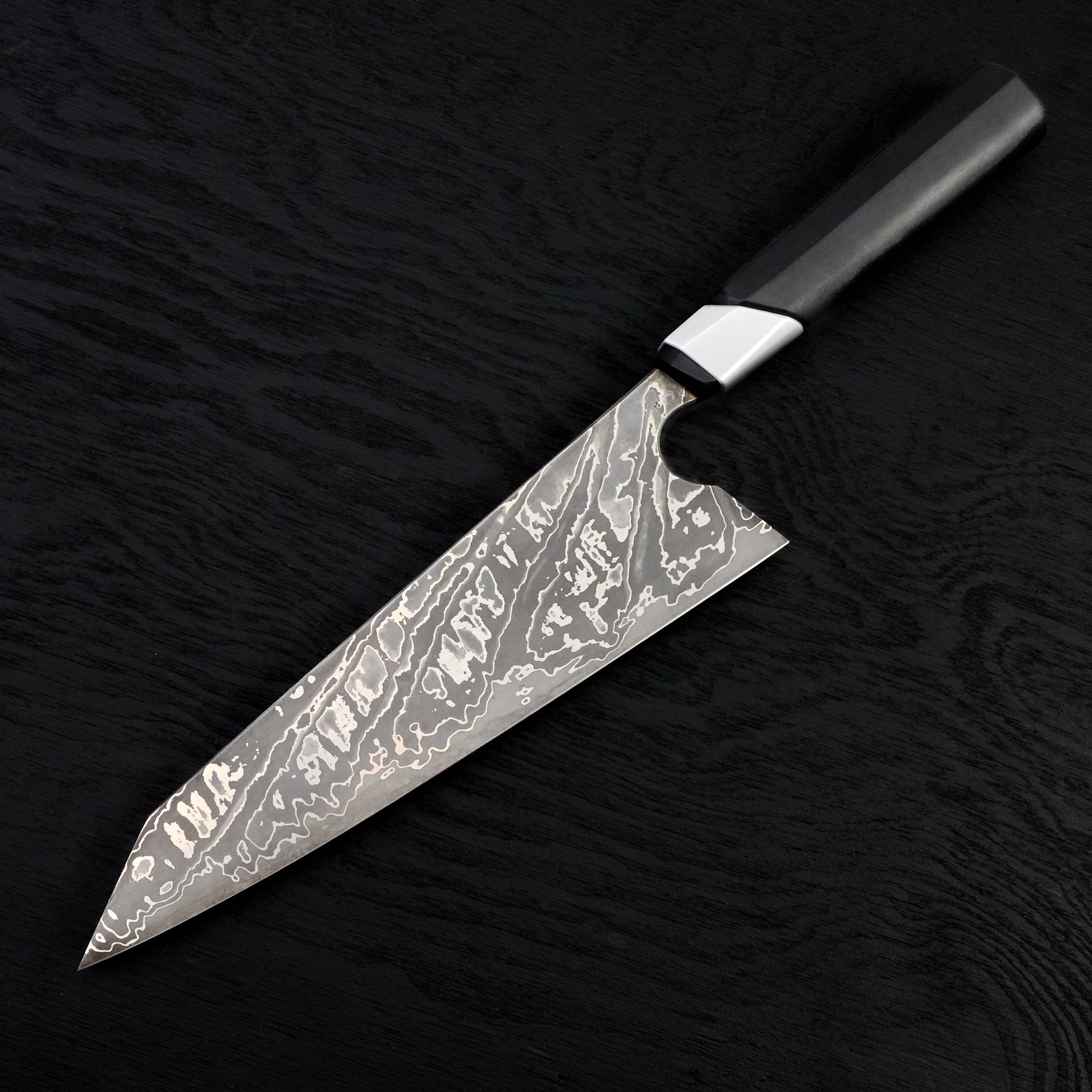 Gyuto K-Tip 225mm 'Creabhás' Apex Ultra Damascus Clad