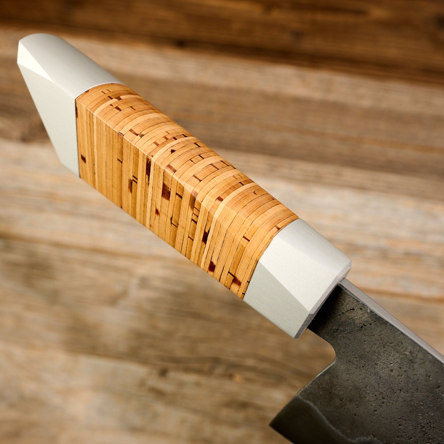 Birch & Bevel Carbon Chef  Limited Edition By Oliver Märtens – blade close-up