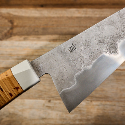 Birch & Bevel Carbon Chef  Limited Edition By Oliver Märtens – handle detail