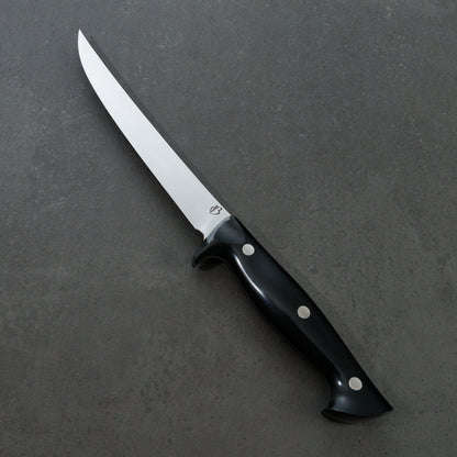 Boning Knife 160mm AEB-L Orbital Double Black Canvas Micarta & Stainless Steel