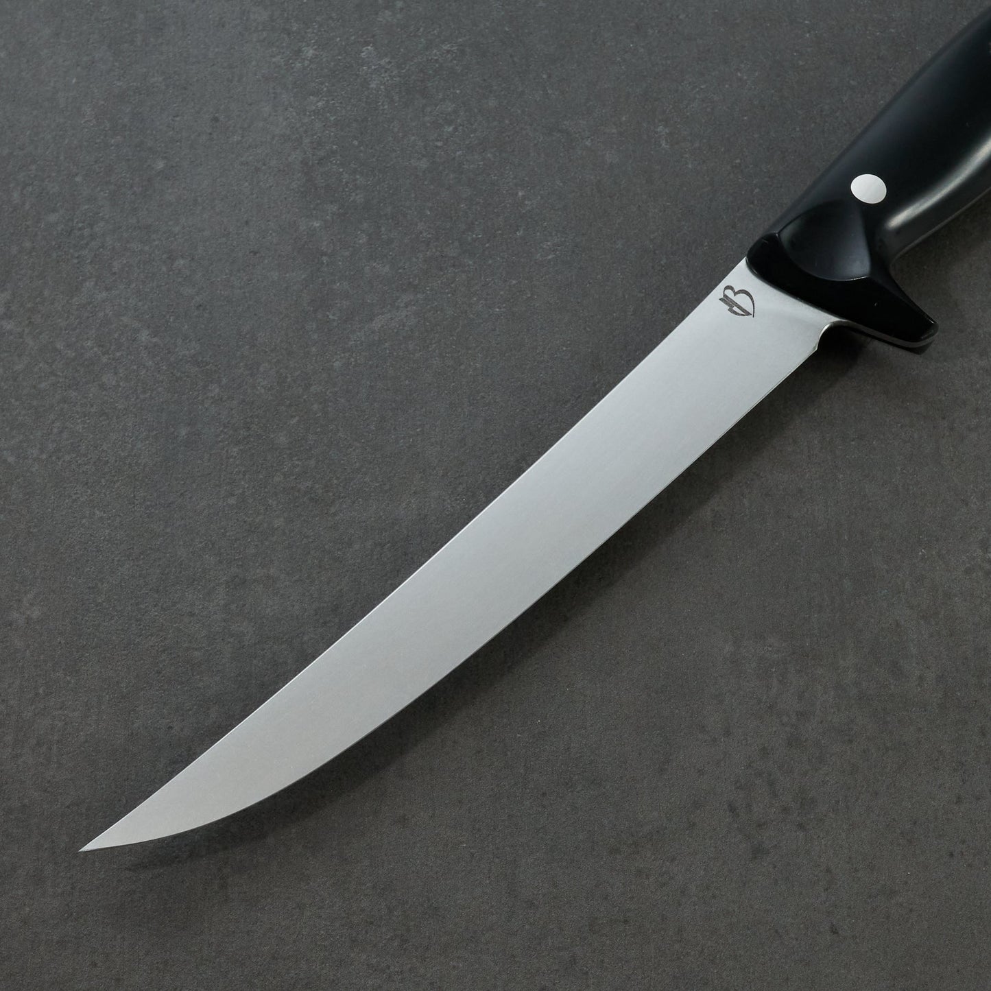 Boning Knife 160mm AEB-L Orbital Double Black Canvas Micarta & Stainless Steel – handle detail