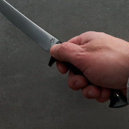 Boning Knife 160mm AEB-L Orbital Double Black Canvas Micarta & Stainless Steel – view 9