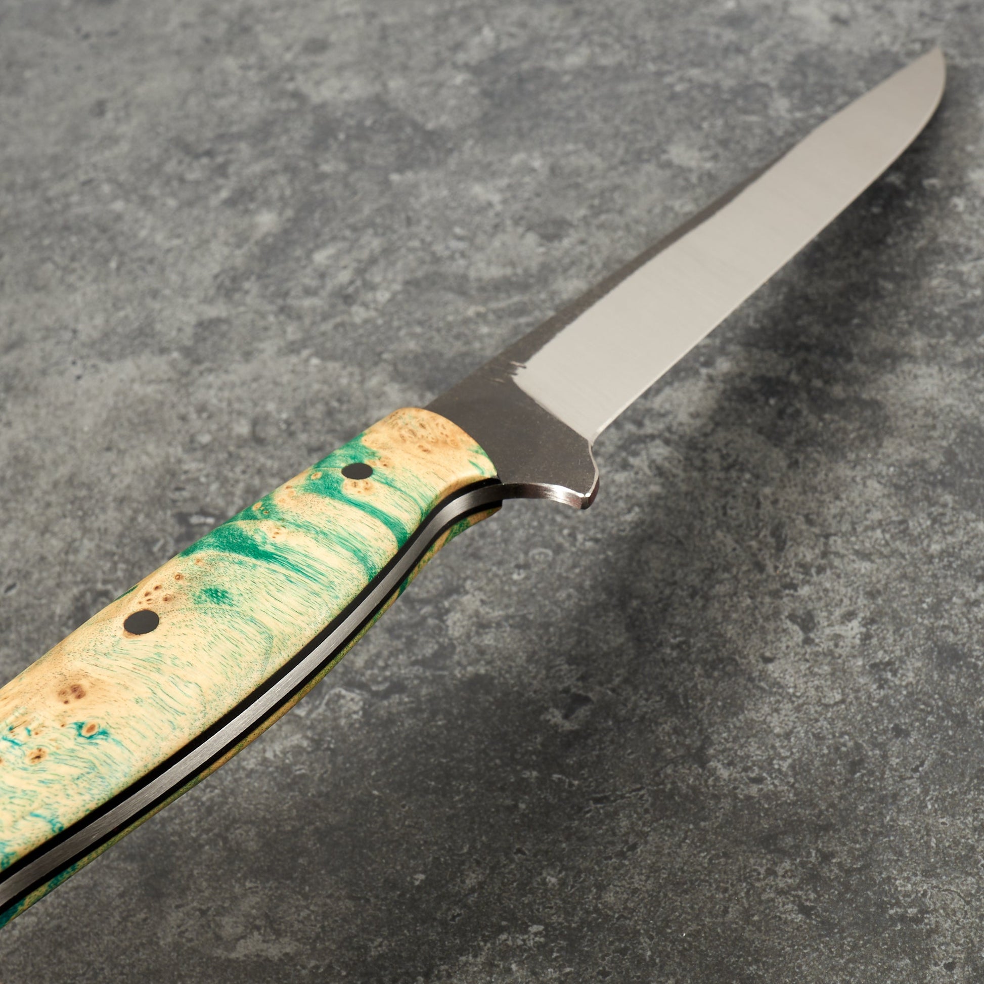 Filleting Knife 180mm Böhler N690 Stainless – blade close-up