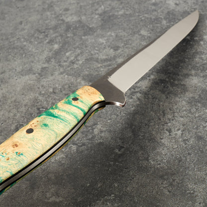 Filleting Knife 180mm Böhler N690 Stainless – blade close-up