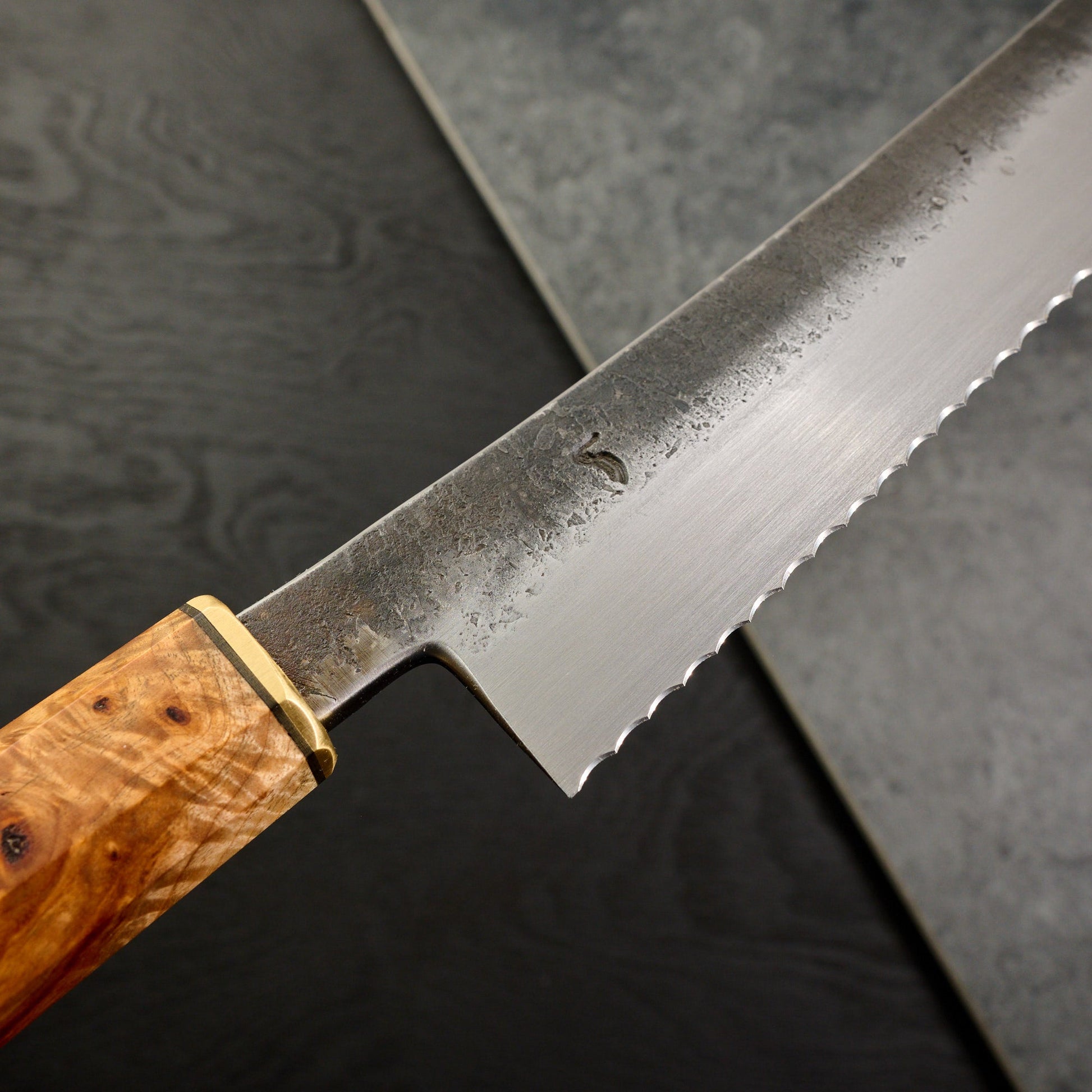 Bread Knife - Sword 350mm Carbon – detail view
