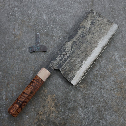 Brook Turner X Isa Smedjan Cleaver 210mm X 100mm Blackwood & Horn Take Down