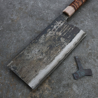 Brook Turner X Isa Smedjan Cleaver 210mm X 100mm Blackwood & Horn Take Down – view 8