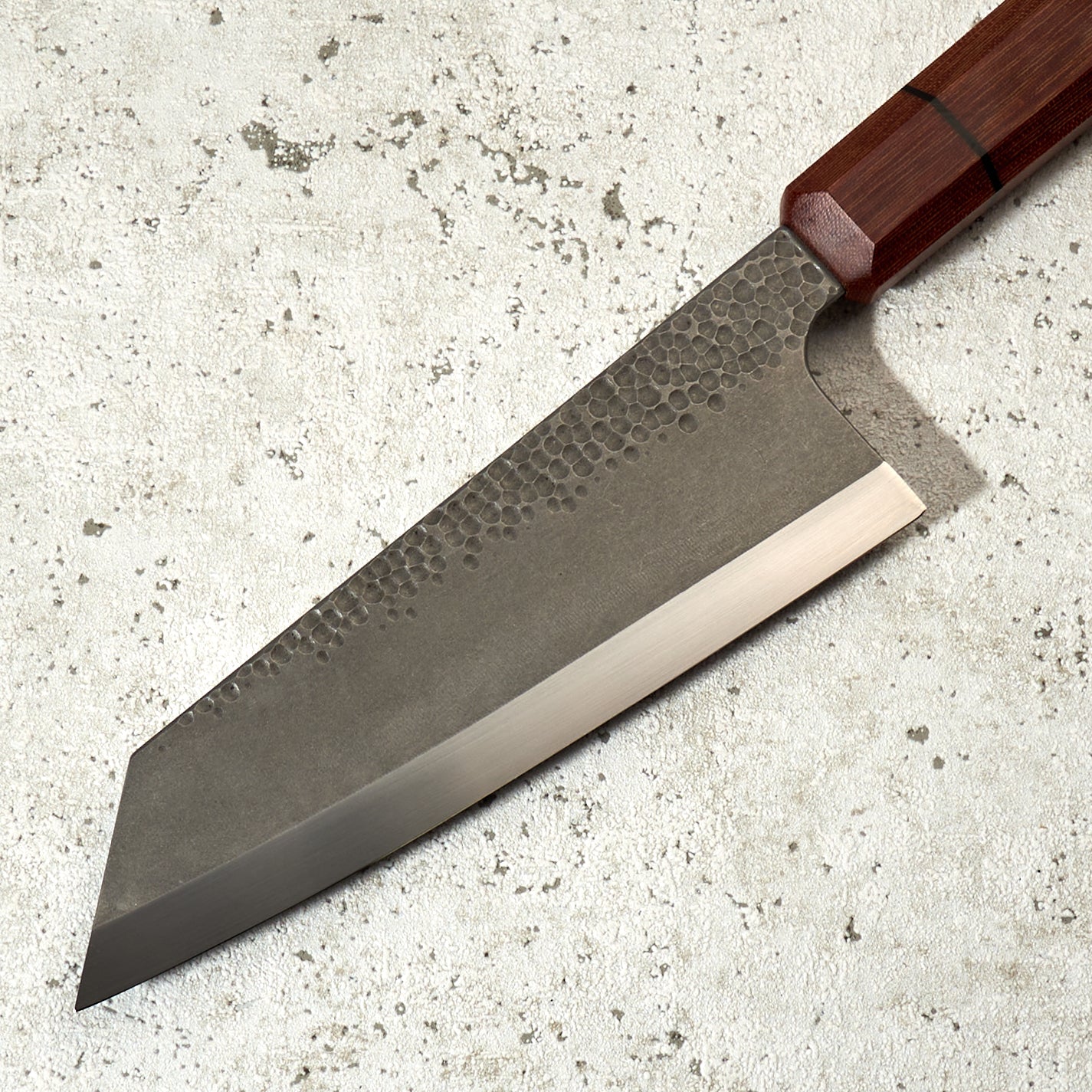 Bunka 165mm Denty 52100 – handle detail