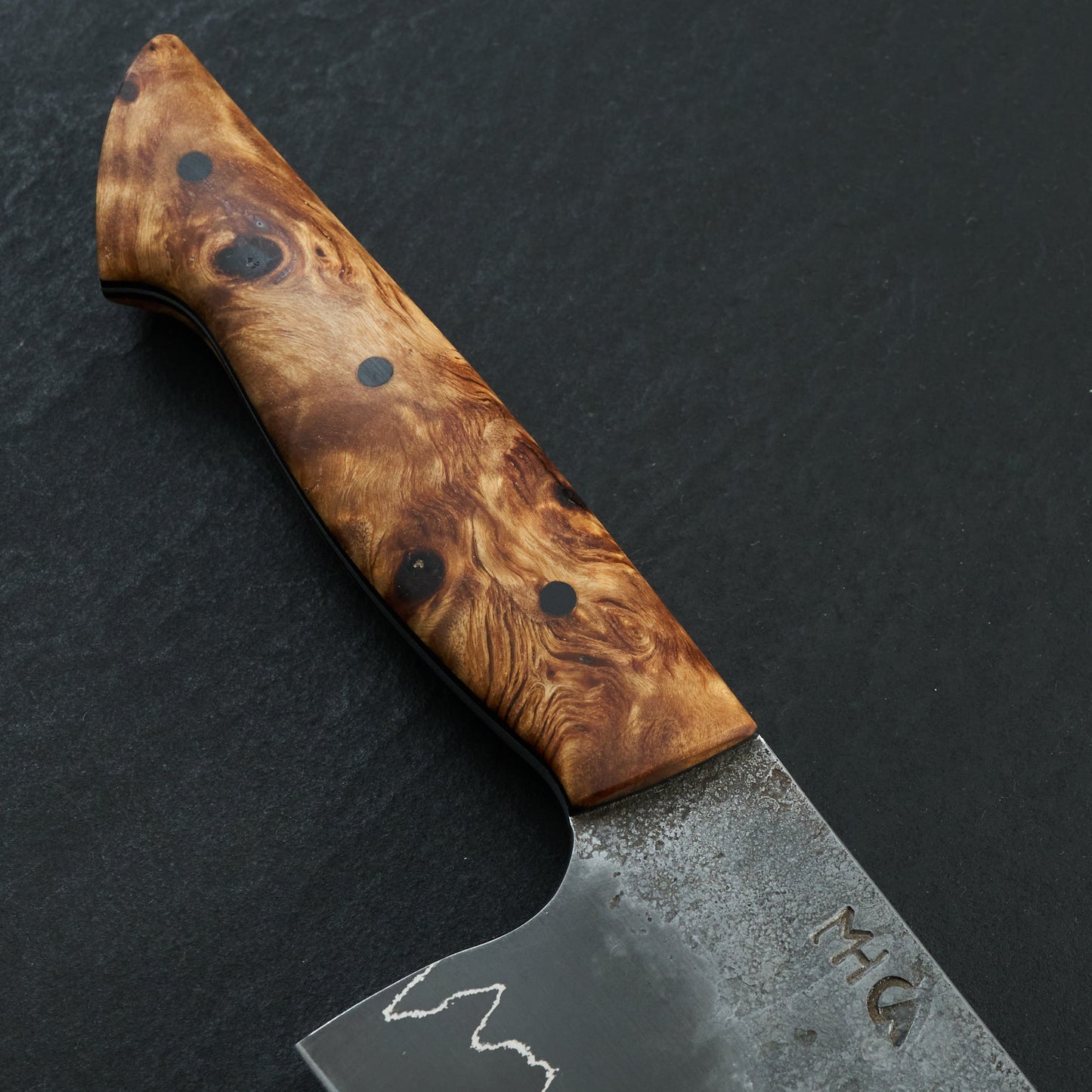 Bunka 185mm SilverLine 1.2419 GoMai Full Tang – view 6