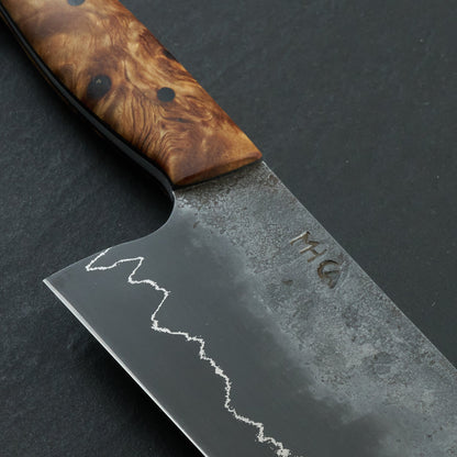 Bunka 185mm SilverLine 1.2419 GoMai Full Tang – view 7