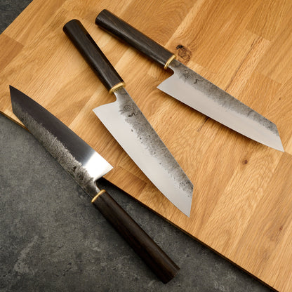 Bunka 190mm Ebonised Oak & Brass – view 6