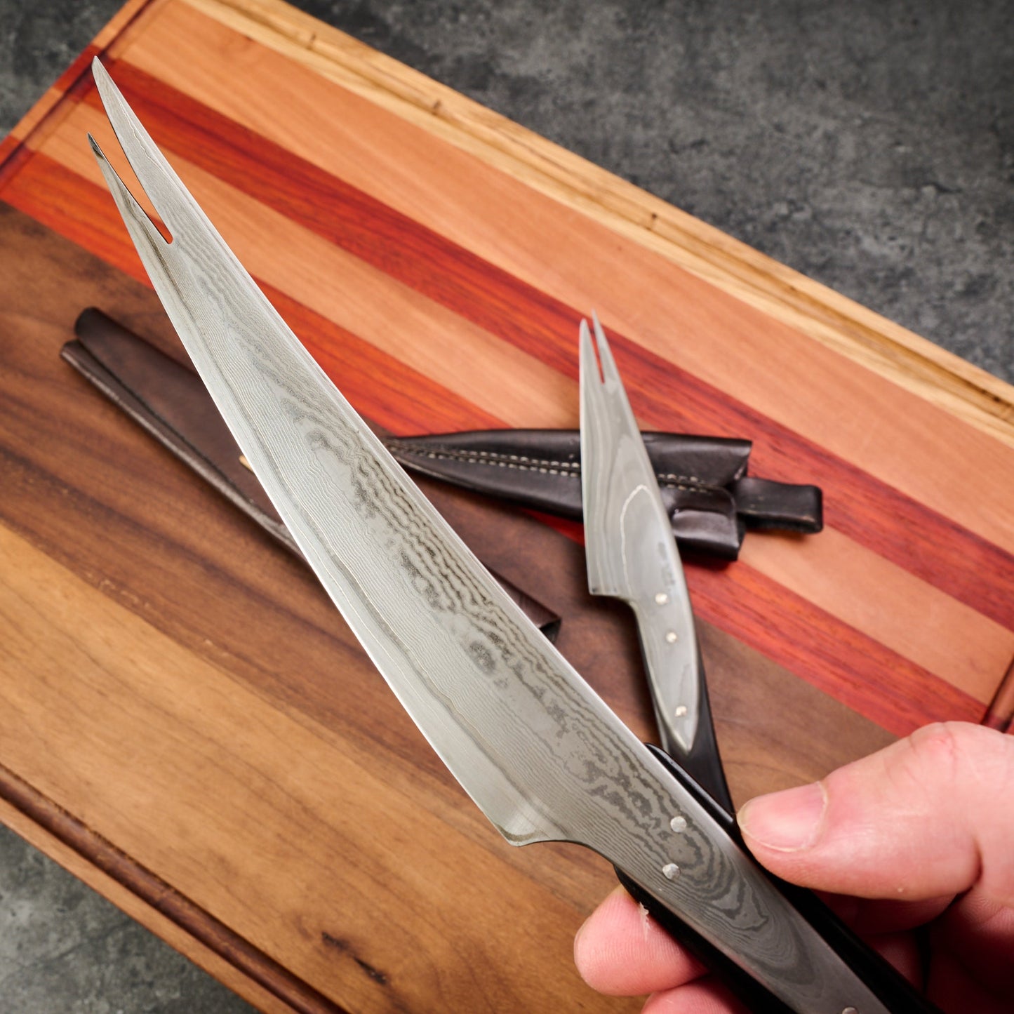 Ebony & Steel Aperitif Table Knife Set – view 9