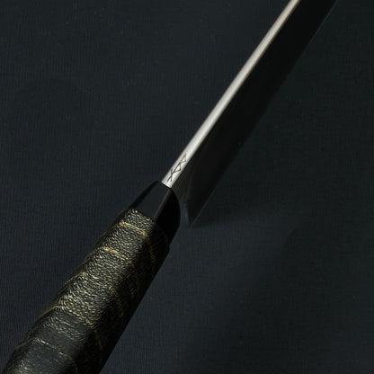 Chef Knife 200mm RWL-34 'Paragon Series' Japanese Pagoda – blade close-up