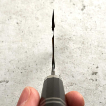 Martin Huber 109 layer Mosaic Twist Cleaver 165mm Double S-Grind - Choil