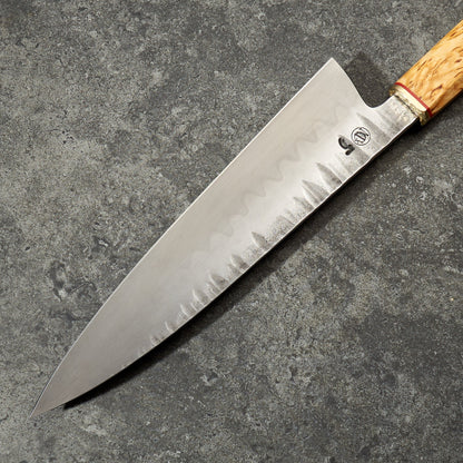 Gyuto 230mm Honyaki by Fredrik Spåre - The Classic! – detail view