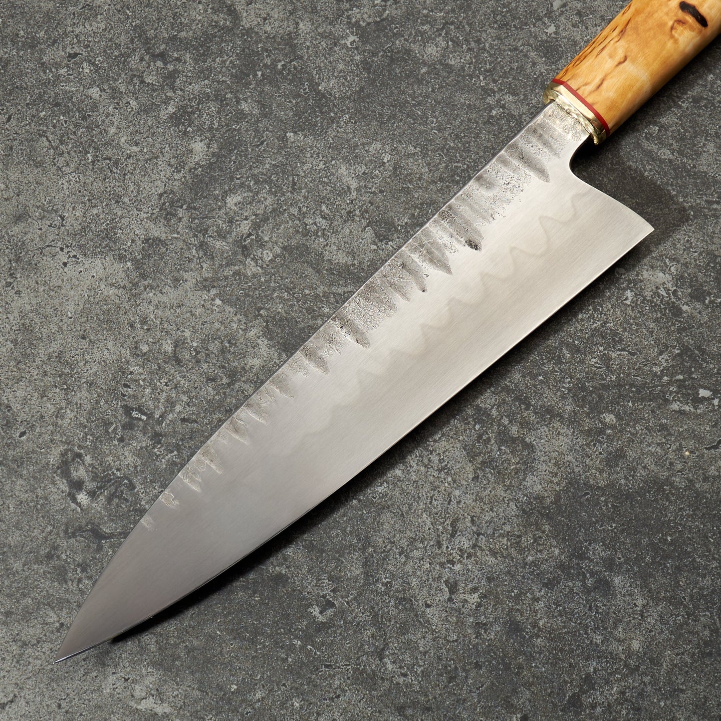 Gyuto 230mm Honyaki by Fredrik Spåre - The Classic! – side profile