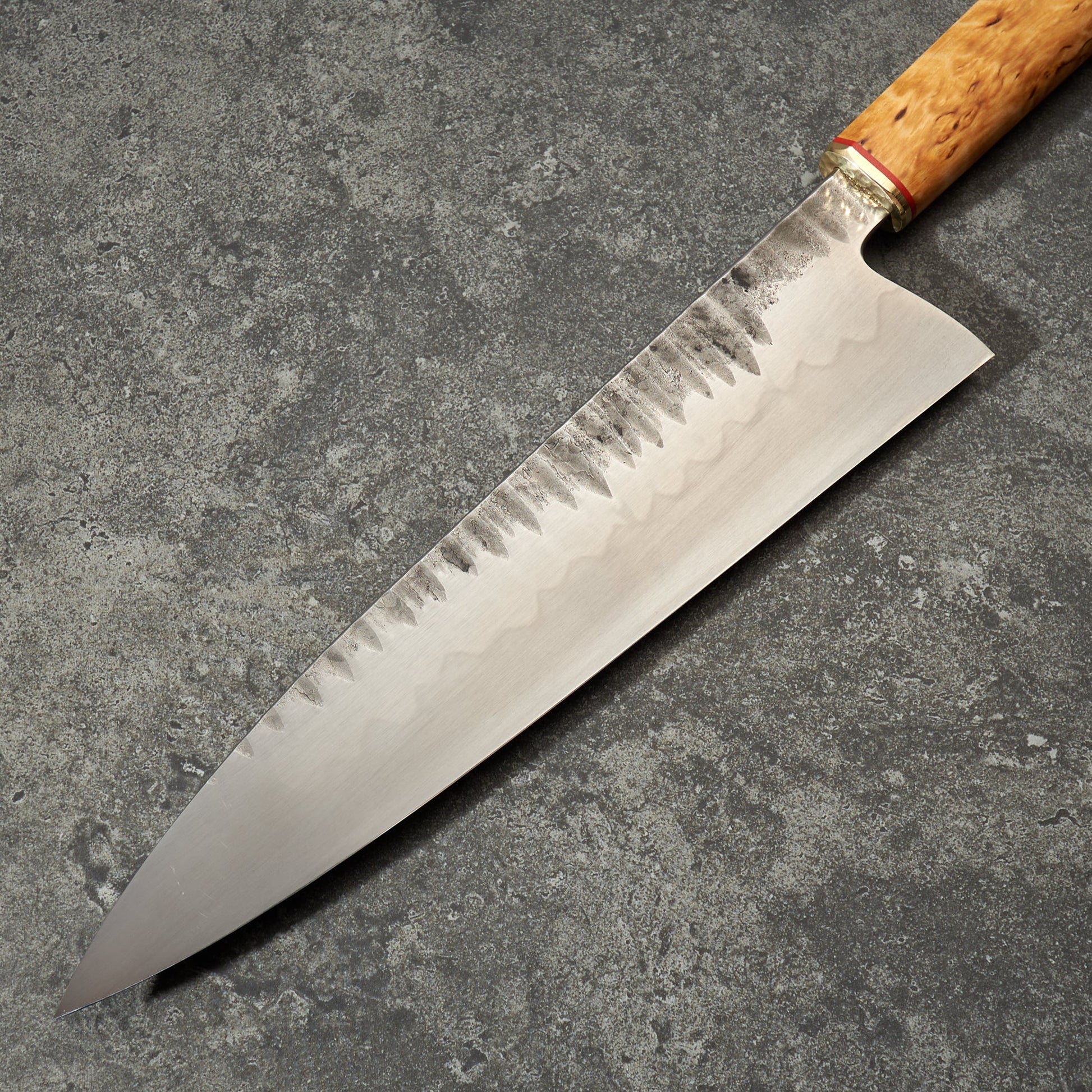 Gyuto 250mm Honyaki by Fredrik Spåre - The Classic! – side profile