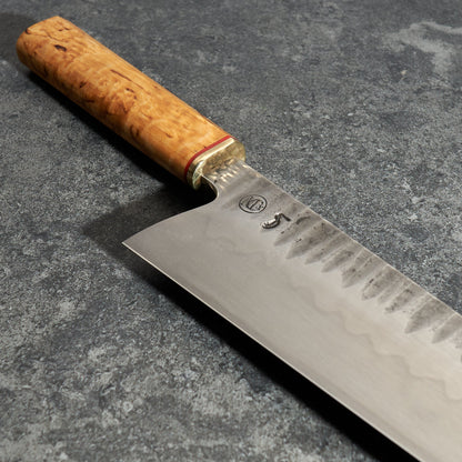 Gyuto 250mm Honyaki by Fredrik Spåre - The Classic! – detail view