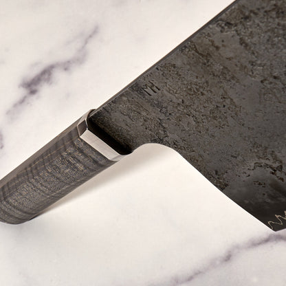 Cleaver 185mm x 90mm Silverline 1.2842 San Mai – view 7