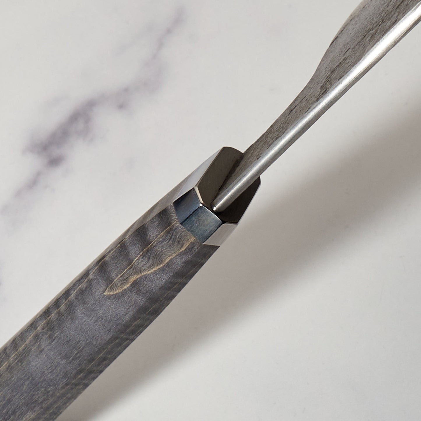 Cleaver 185mm x 90mm Silverline 1.2842 San Mai – view 8