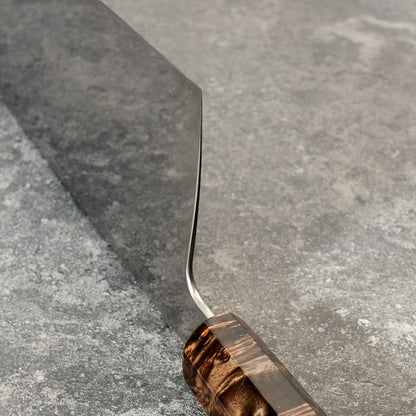 Cleaver 190mm X 85mm Honyaki 135cr3 – detail view