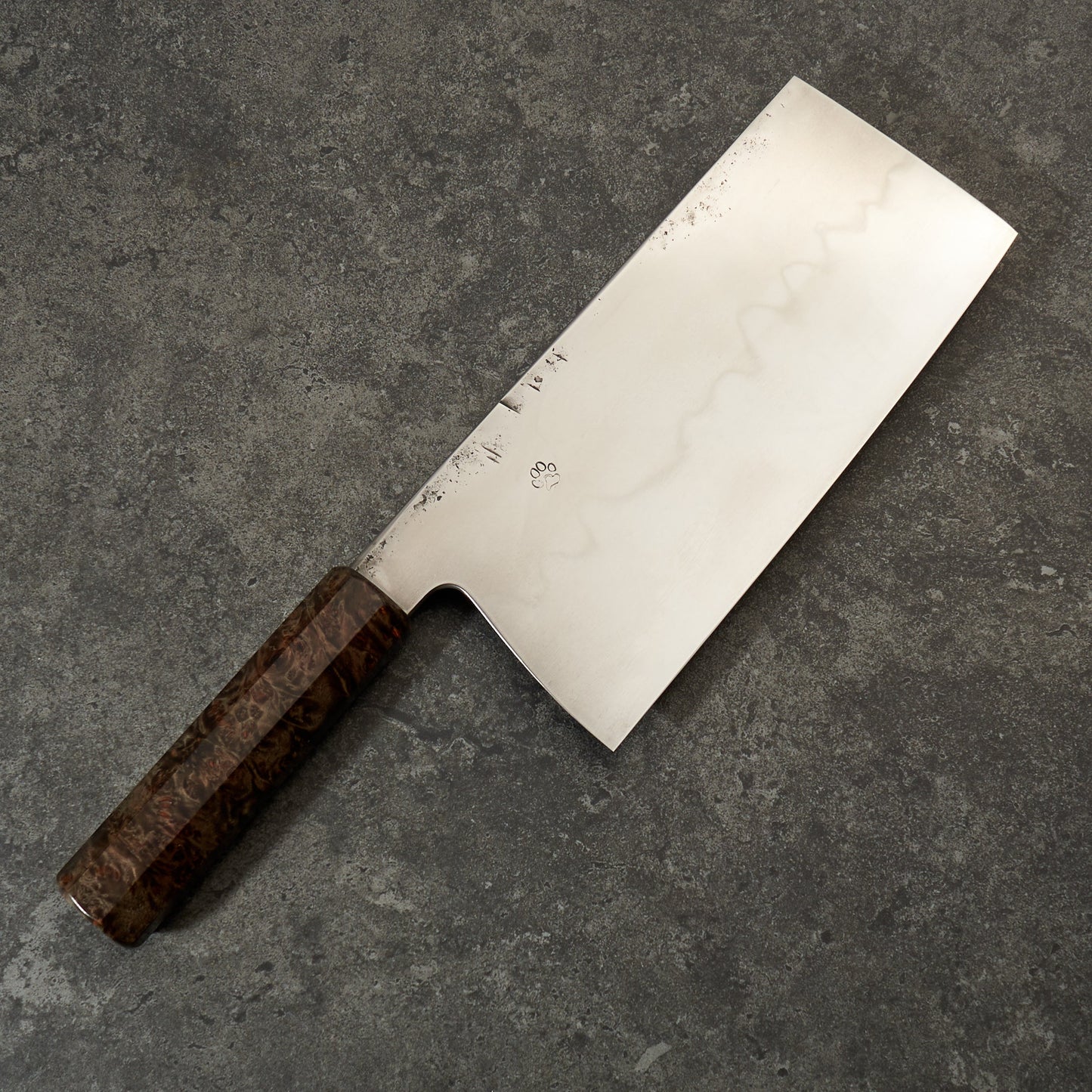 Cleaver 190mm X 85mm Honyaki 135cr3 – side profile