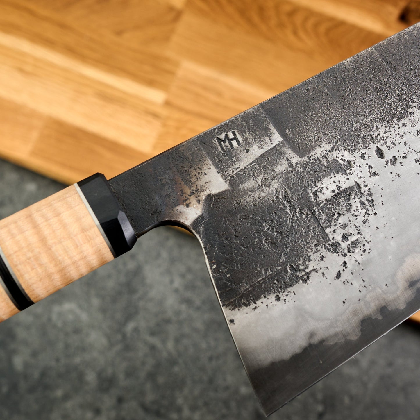 Cleaver 190mm X 90mm Iron Clad 1.2419.05 – side profile
