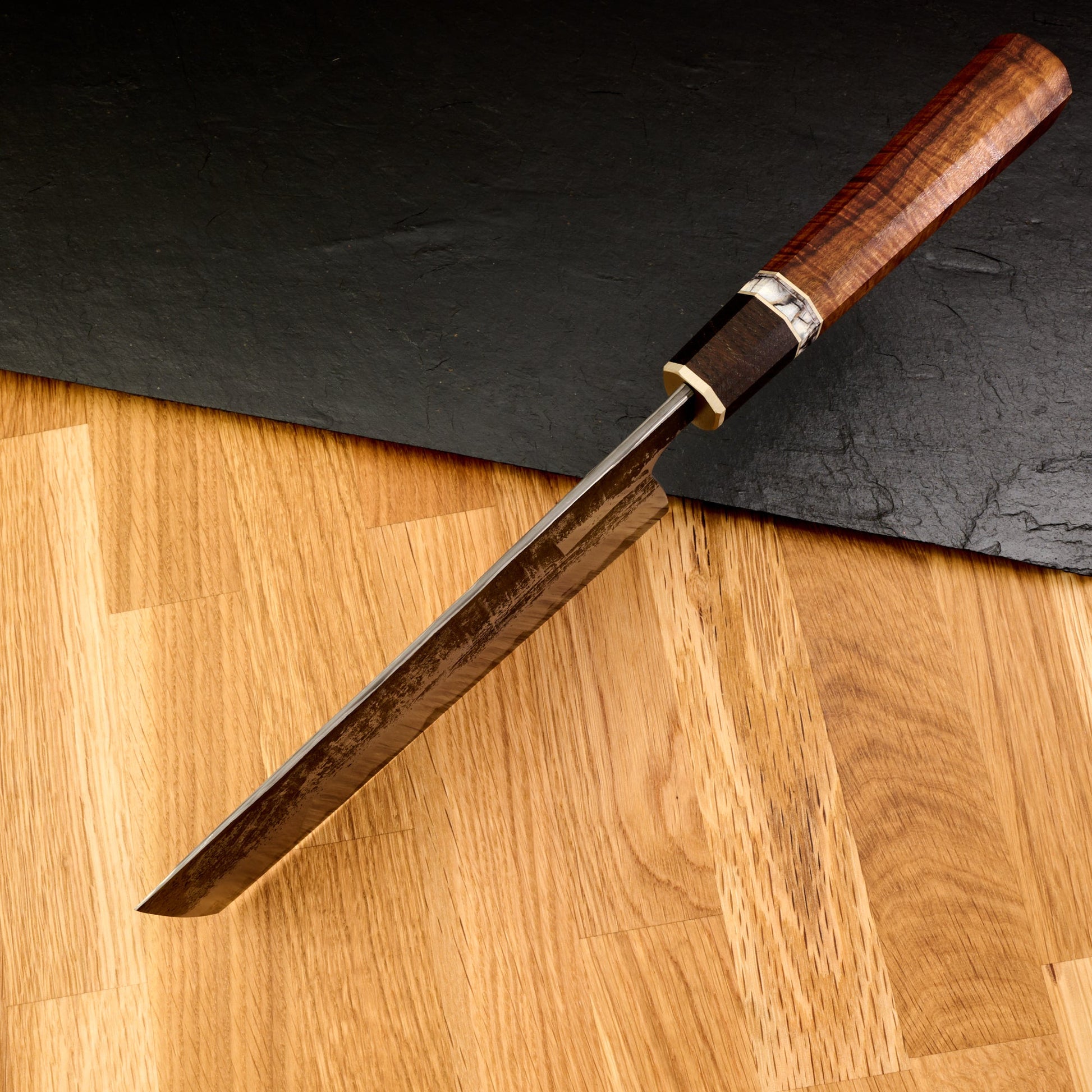 Cleaver 190mm X 90mm Stainless Clad Apex Ultra Go Mai – side profile