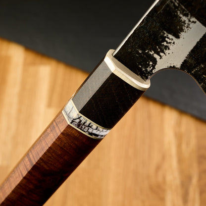Cleaver 190mm X 90mm Stainless Clad Apex Ultra Go Mai – blade close-up