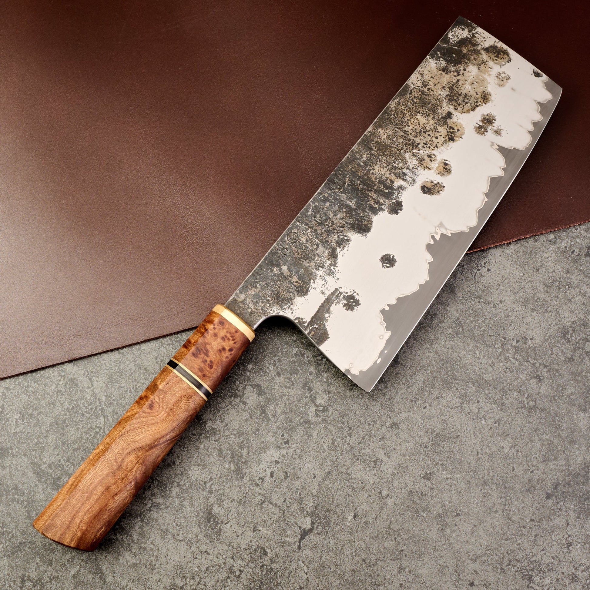 Cleaver 200mm X 85mm Stainless Clad Apex Ultra Go Mai – view 8