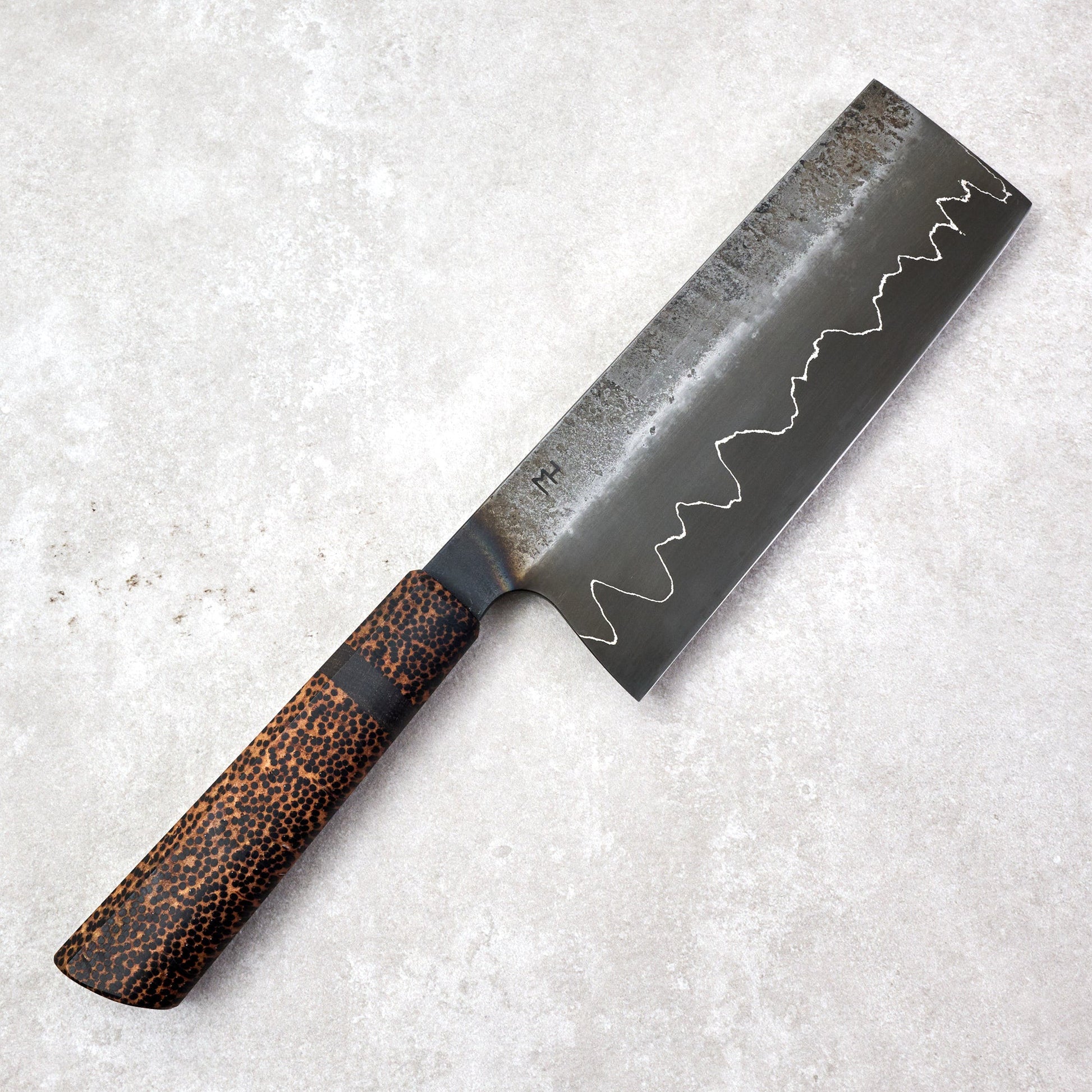 Nakiri 180mm Silver Line 1.2419 – detail view