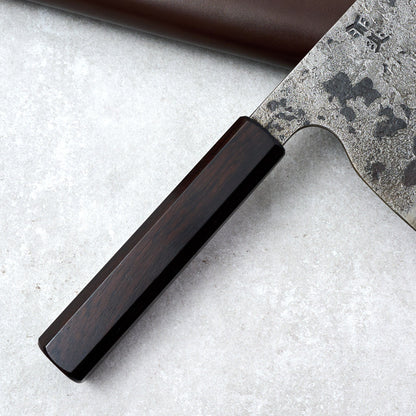 Cleaver 210mm GoMai – handle detail