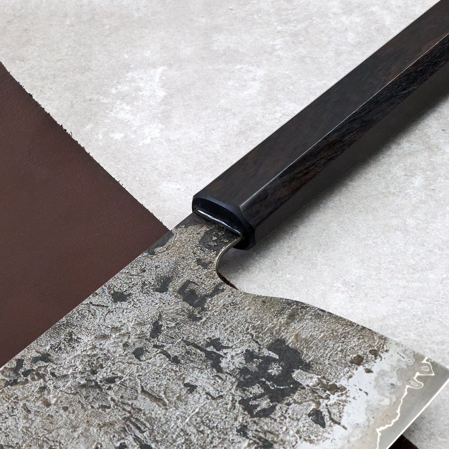 Cleaver 210mm GoMai – side profile