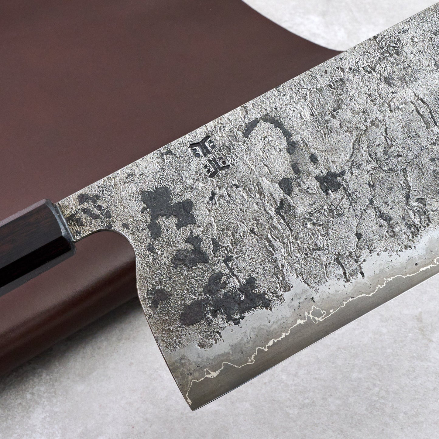 Cleaver 210mm GoMai – blade close-up