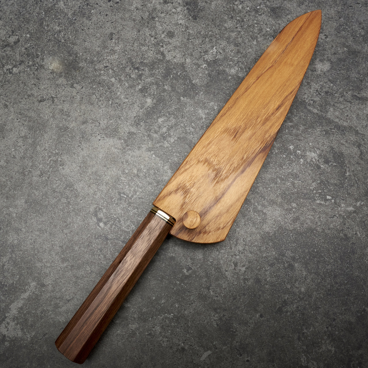Fredrik Spåre Gyuto 220mm 2092 (52100) Nashiji with Saya - Saya
